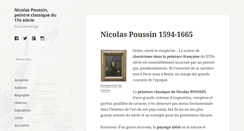 Desktop Screenshot of nicolas-poussin.com